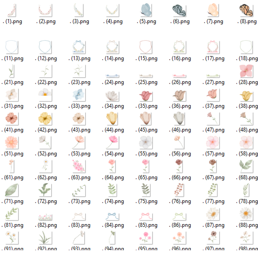 Kit Digital Flores do Campo 2