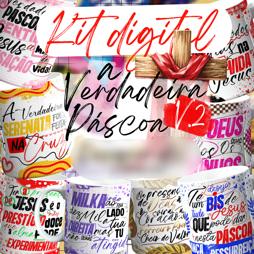 Arquivo Páscoa Cristã Canecas A Verdadeira Páscoa Vol 2. 1