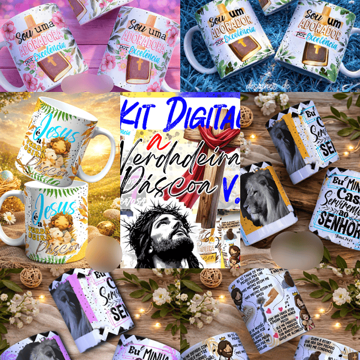 Arquivo Páscoa Cristã Canecas A Verdadeira Páscoa Vol 1. 1