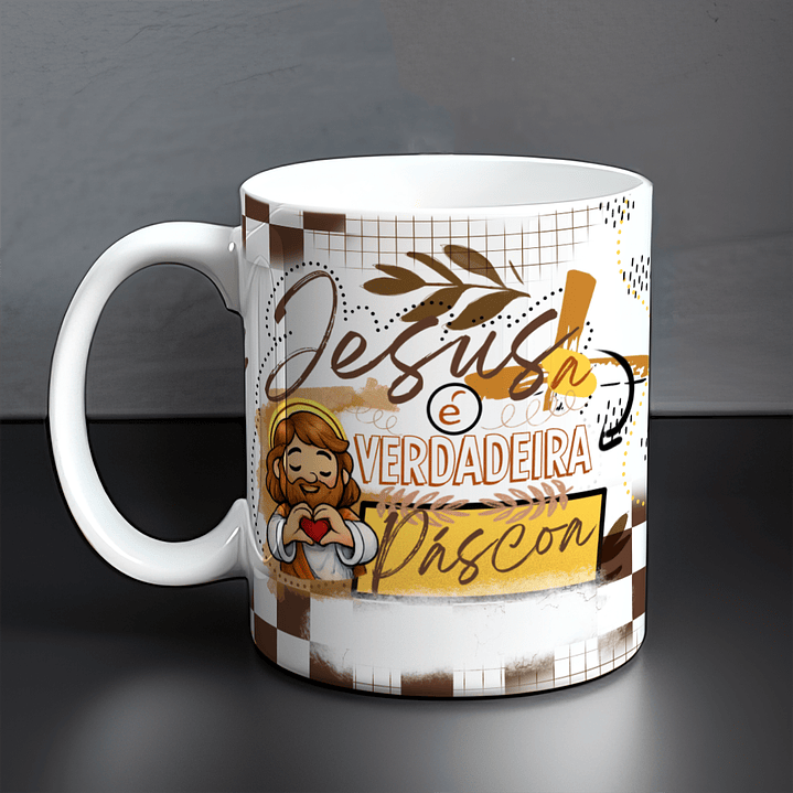 Arquivo Páscoa Cristã Canecas A Verdadeira Páscoa Vol 1. 2