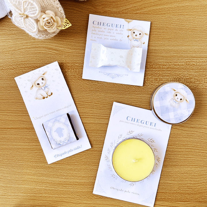 Arquivo Cartões Lembrancinhas Maternidade + Acessórios 12