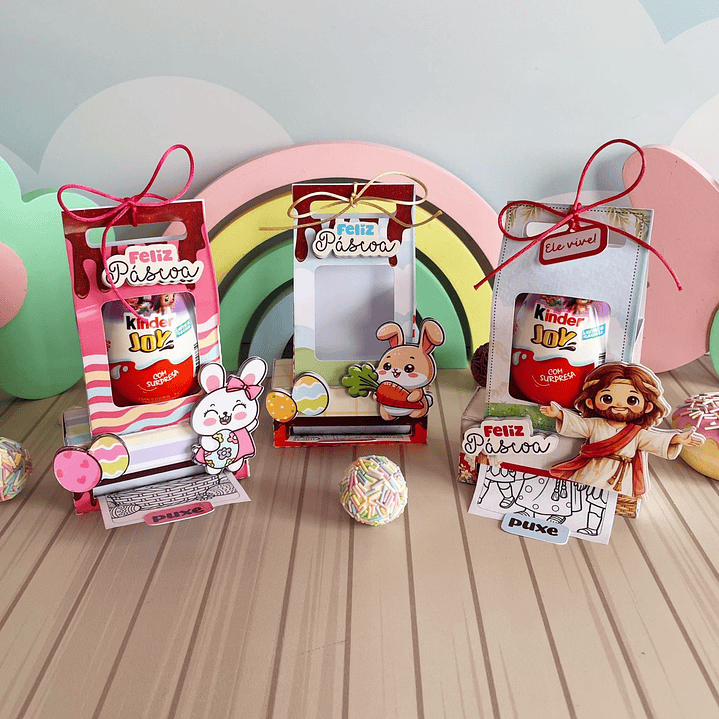 Arquivo Páscoa Caixinha de Colorir Kinder  1
