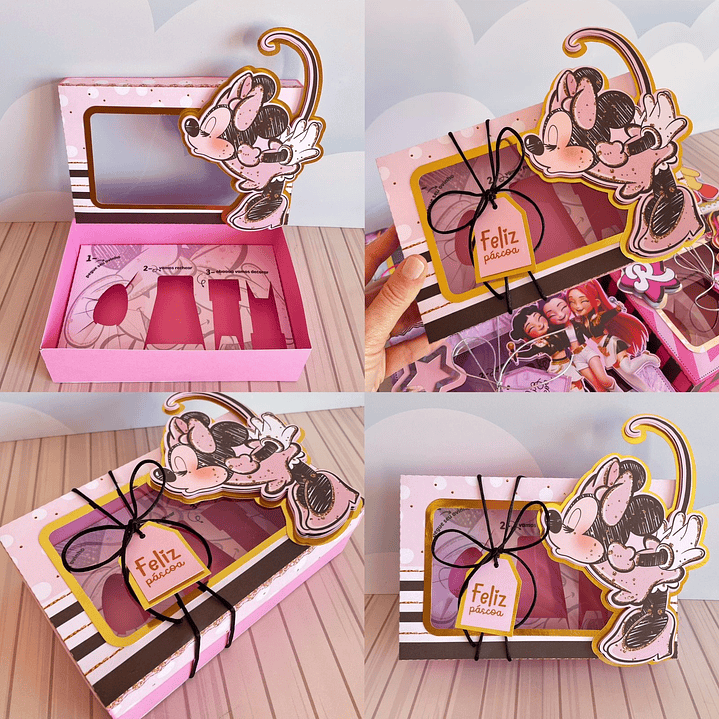 Arquivo Páscoa Mini Confeiteiro Minnie  1