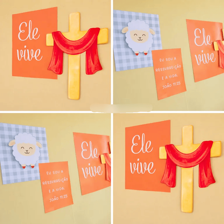 Arquivo Páscoa Cristã Kit Festa  2