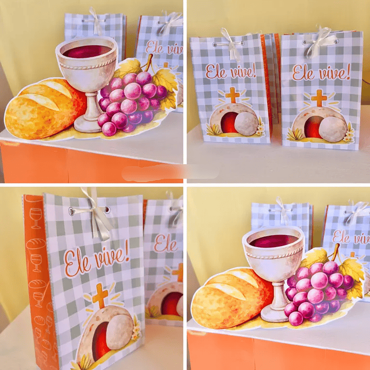 Arquivo Páscoa Cristã Kit Festa  3