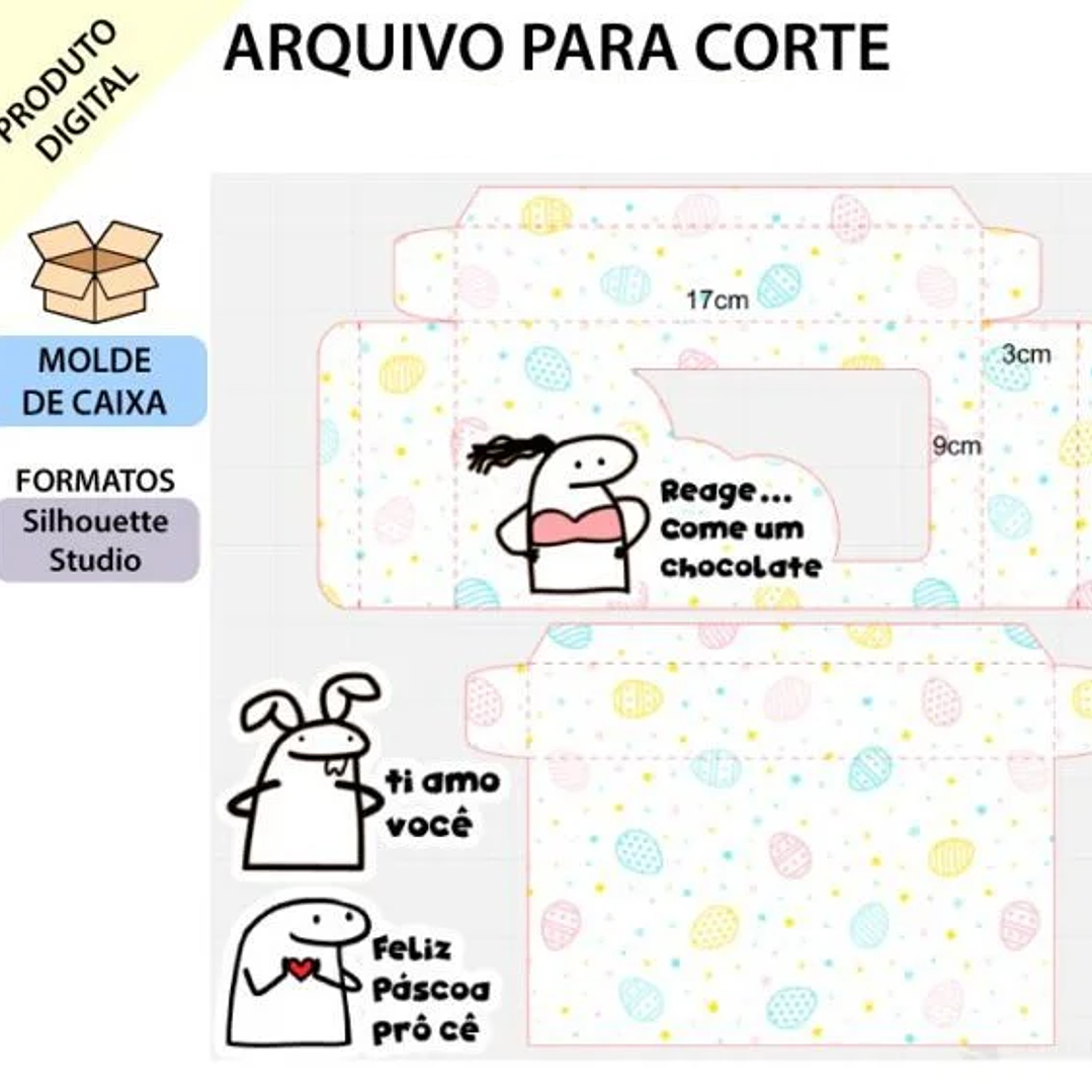 Arquivo Páscoa Caixinha Barra Meme  1