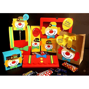 Arquivo de Corte Dia das Crianças Palhaços