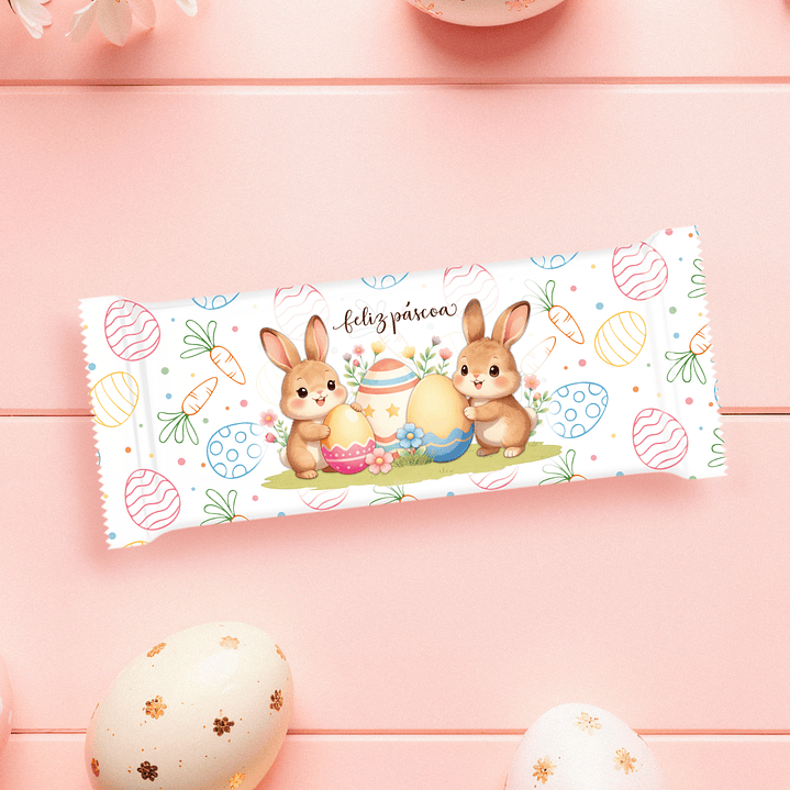Arquivo Páscoa Kit Printable Embalagem Chocolates  2