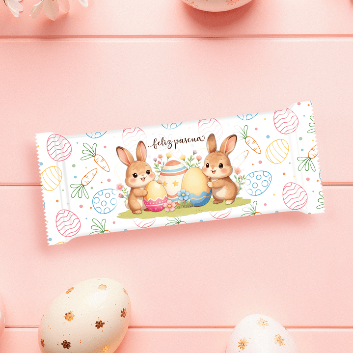 Arquivo Páscoa Kit Printable Embalagem Chocolates  9