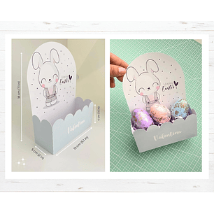 Arquivo Páscoa Caixa de Coelho 