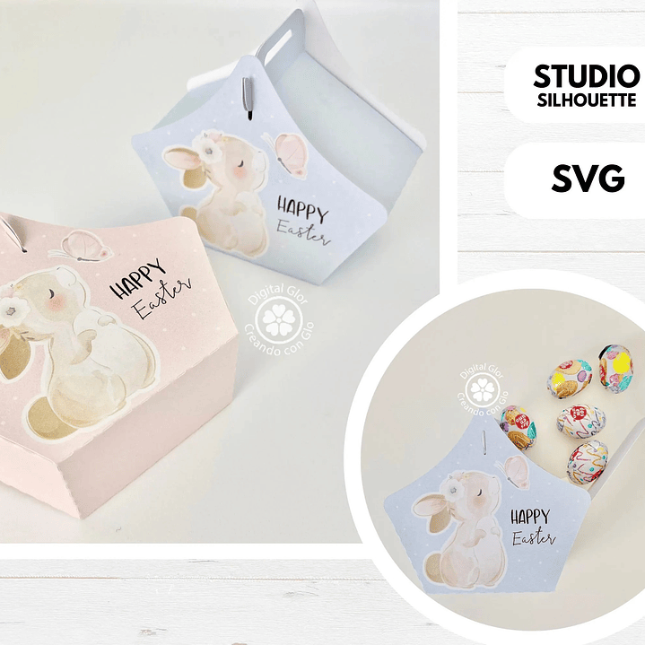 Arquivo Páscoa Molde Caixa de Ovo  1