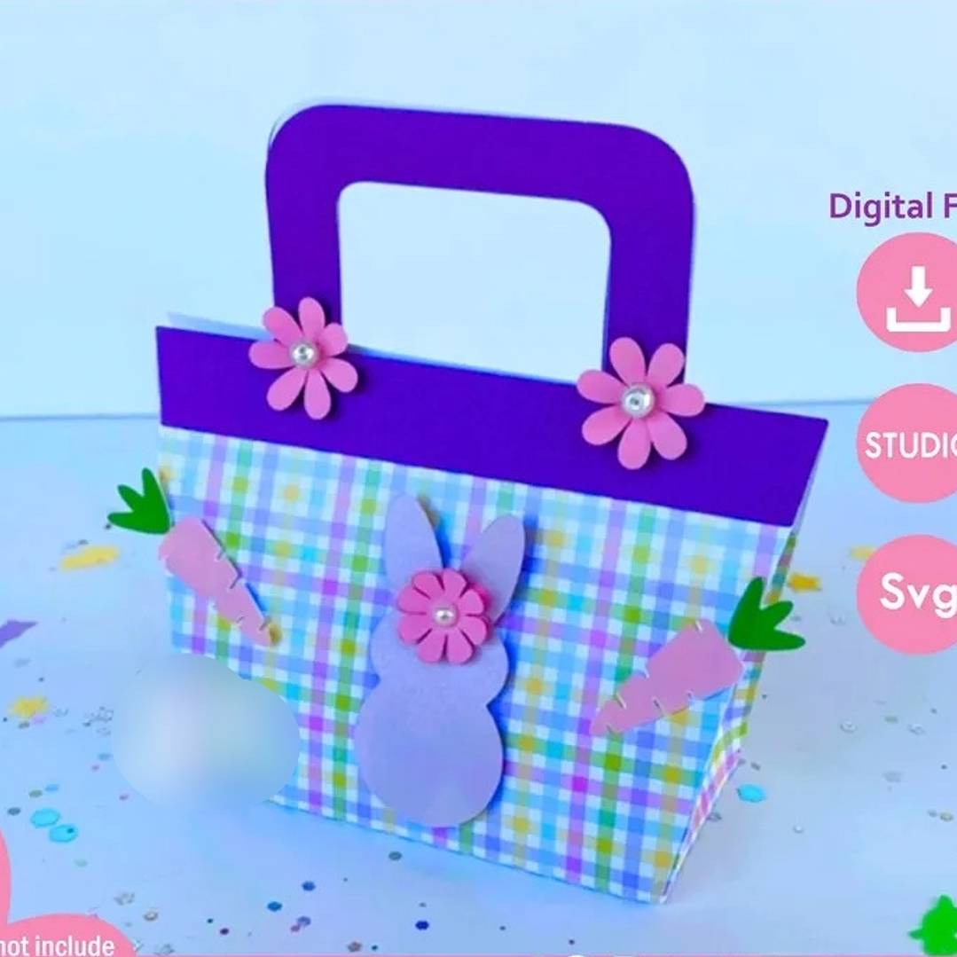 Arquivo Páscoa Molde de Cesta  2