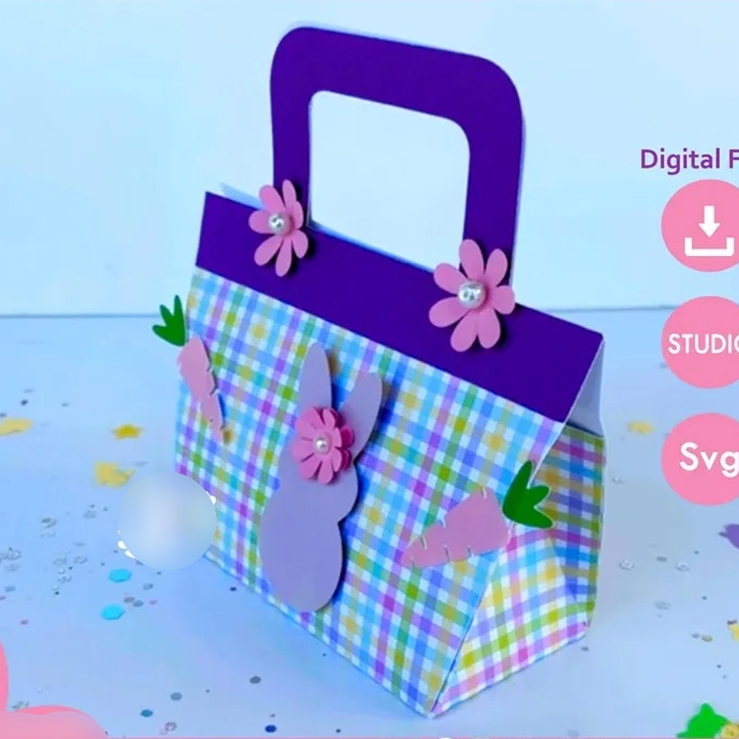 Arquivo Páscoa Molde de Cesta  3