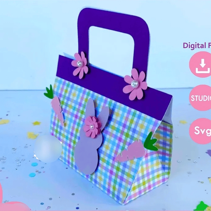 Arquivo Páscoa Molde de Cesta  3