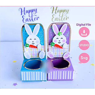 Arquivo Páscoa Molde Caixa Porta Ovos 