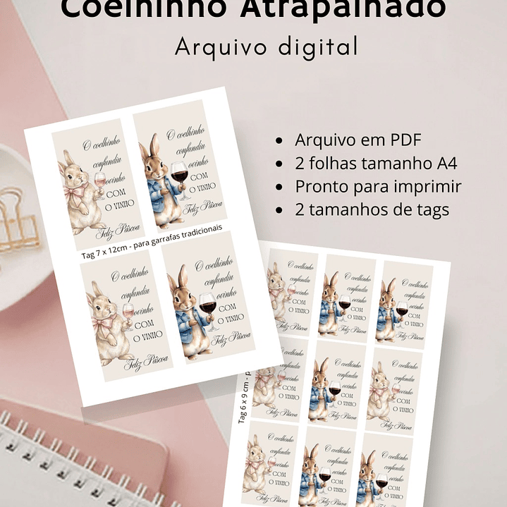 Arquivo Páscoa Coelhinho Atrapalhado 2