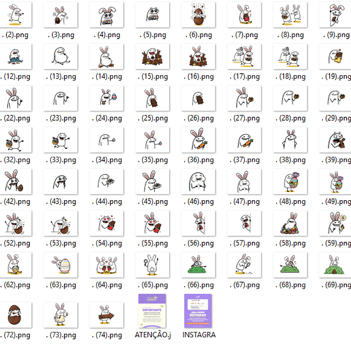 Kit Digital Páscoa Pack Flork  Chocolovers  3