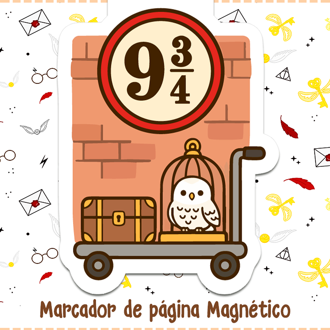 Arquivo Marcadores de Páginas Magnéticos - Harry Potter 5