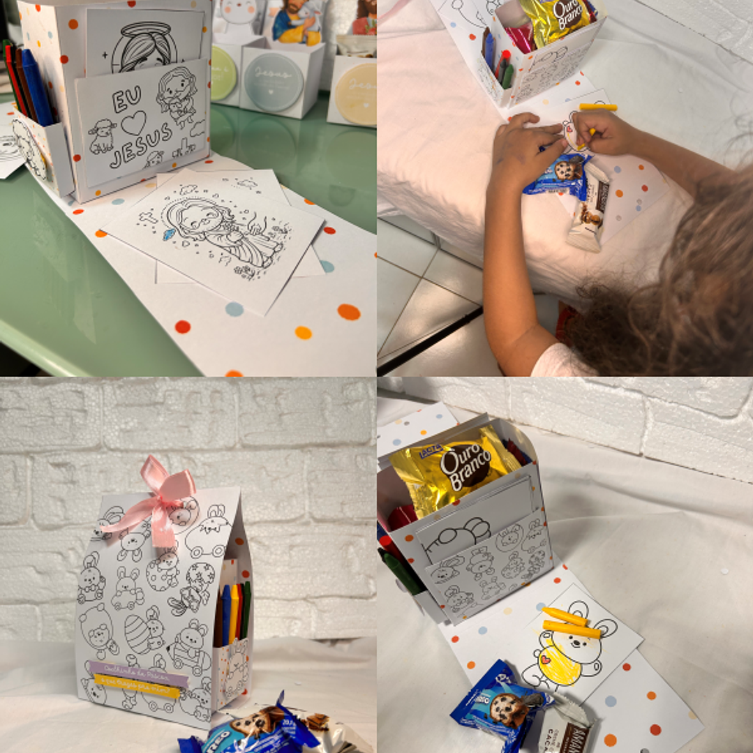 Arquivo Páscoa Caixinha Infantil 1