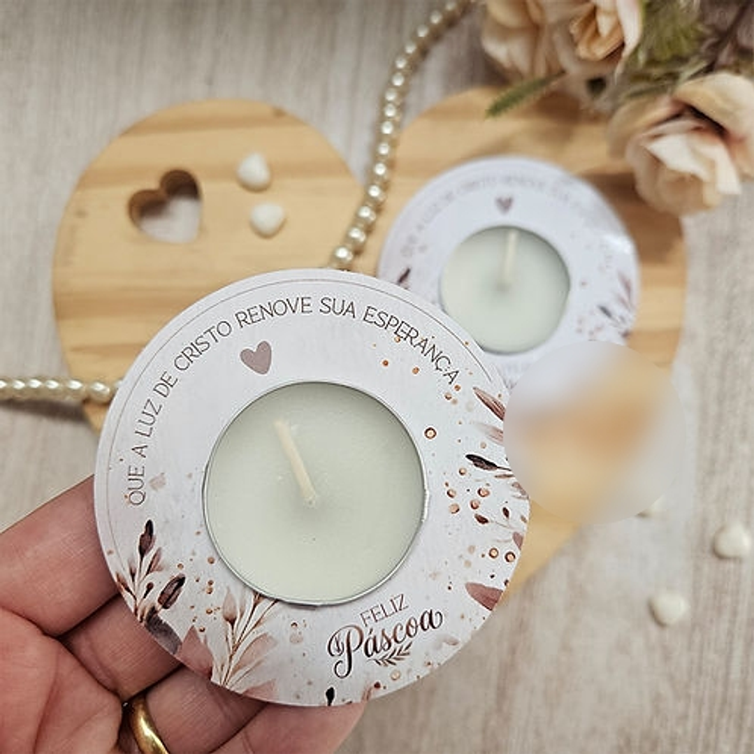 Arquivo Páscoa Card Cartão Vela  1
