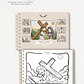 Arquivo Páscoa Livro de Colorir A5 A Caminho do Amor Via Sacra para Crianças  - Thumbnail 14