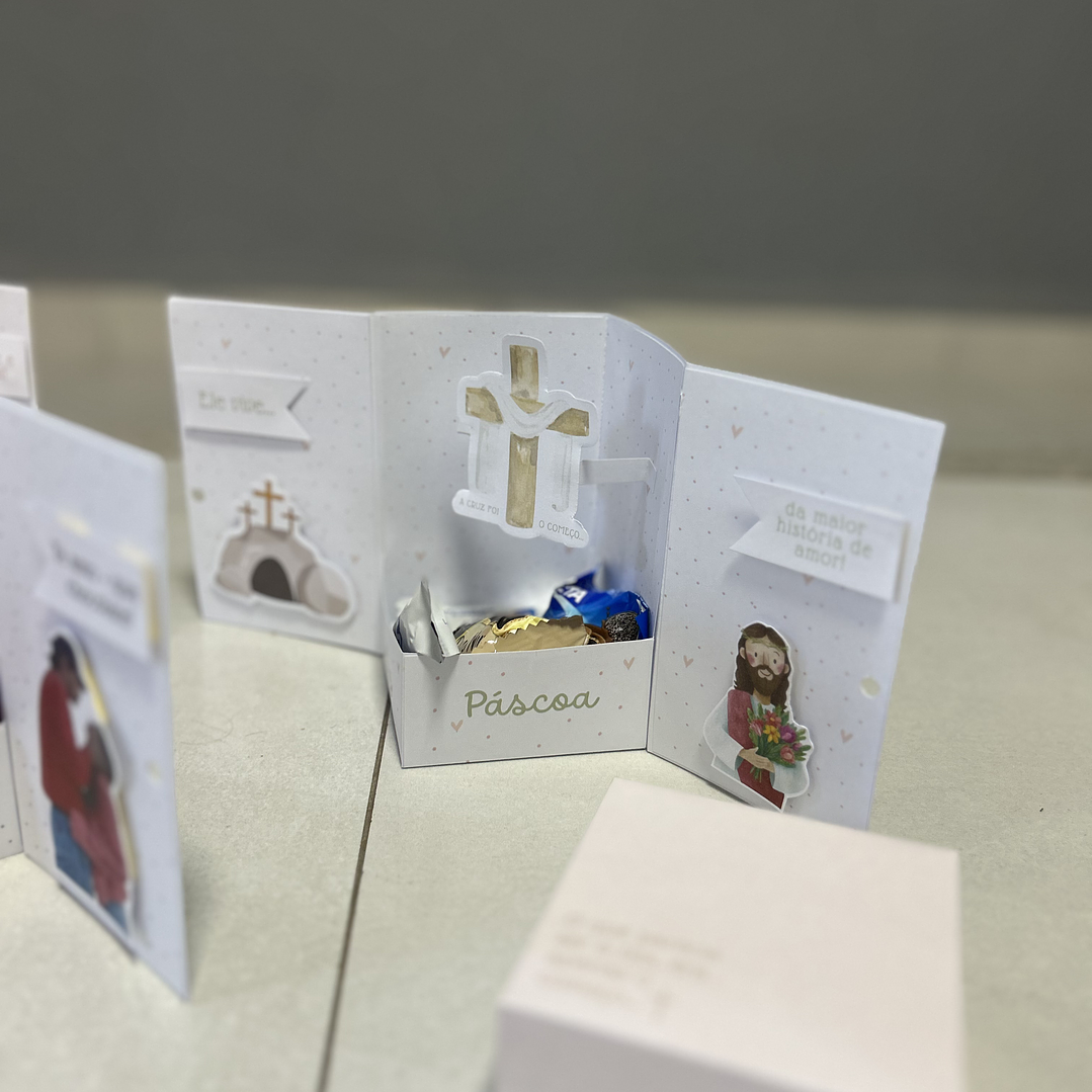 Arquivo Páscoa Caixinha Cenário  3