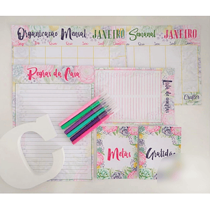 Arquivo de Corte Suculentas Coloridas Crafter