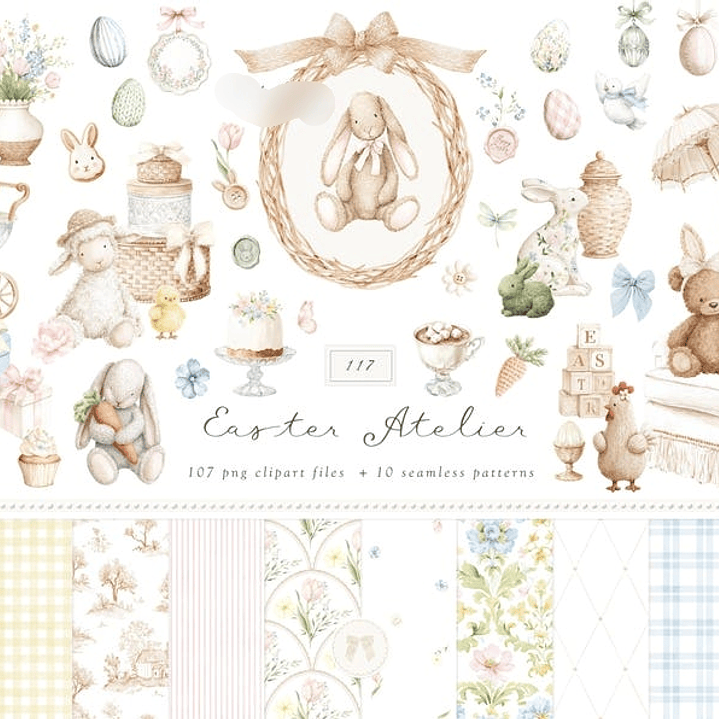 Kit Digital Páscoa Coelho 1