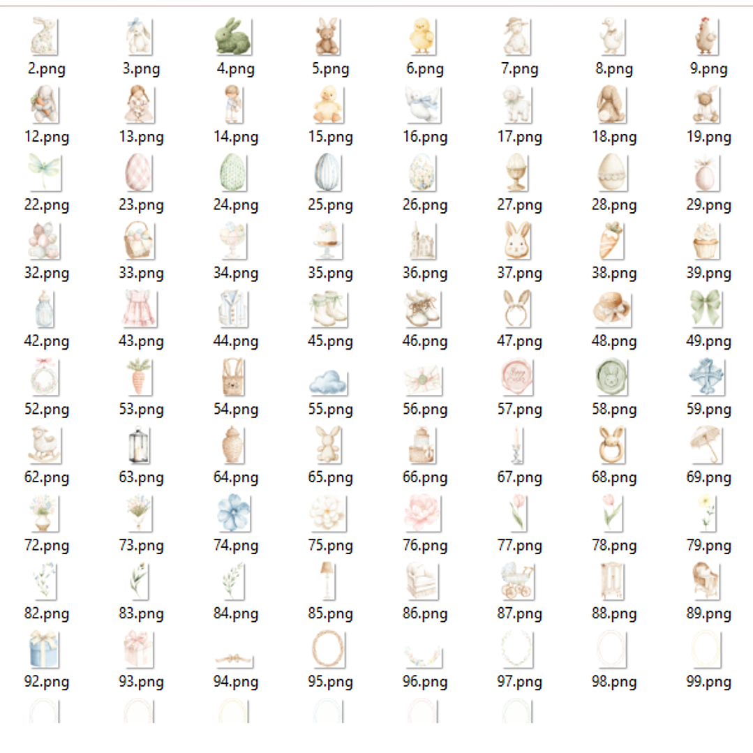 Kit Digital Páscoa Coelho 2