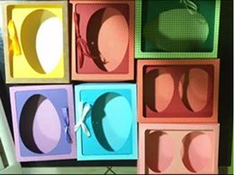 Arquivo de Corte Caixas de Ovos de Pascoa Modelo Alto