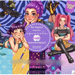Kit Digital Guerreiras do K-pop 