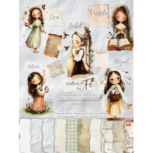 Kit Digital Mulheres de Fé Vol 2