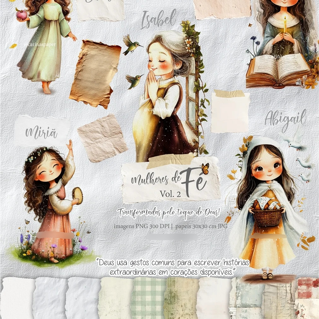 Kit Digital Mulheres de Fé Vol 2 1