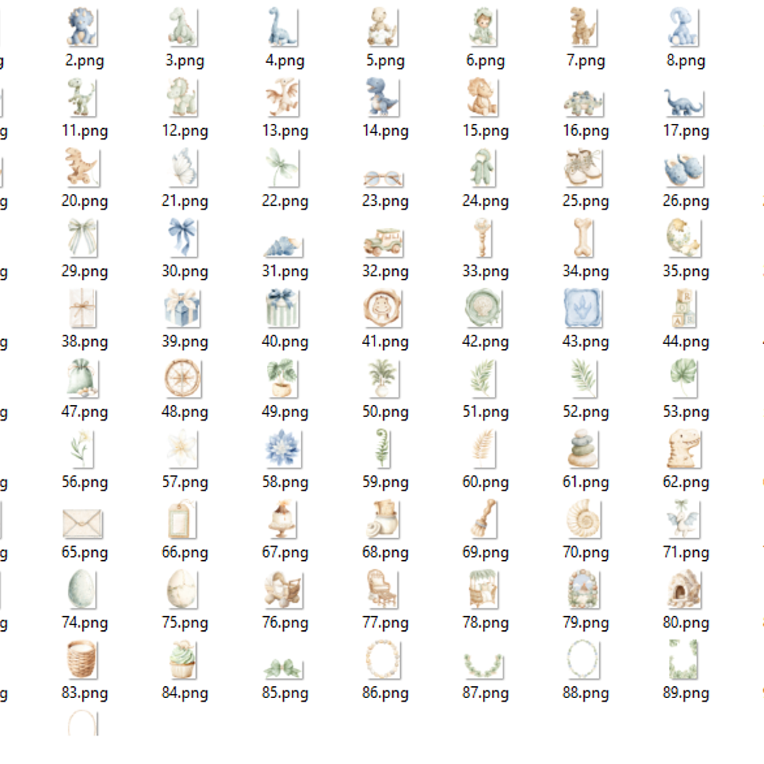 Kit Digital Dinossauro  2