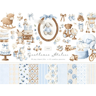 Kit Digital Ursinho Baby 