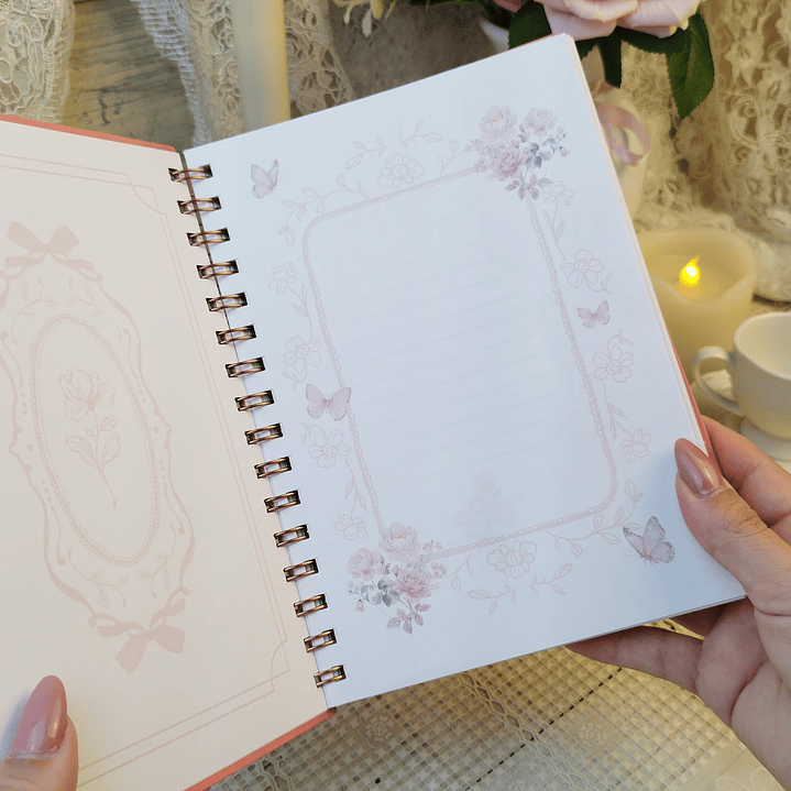 Arquivo Diario Coleção Laços e Rosas Wireo 5