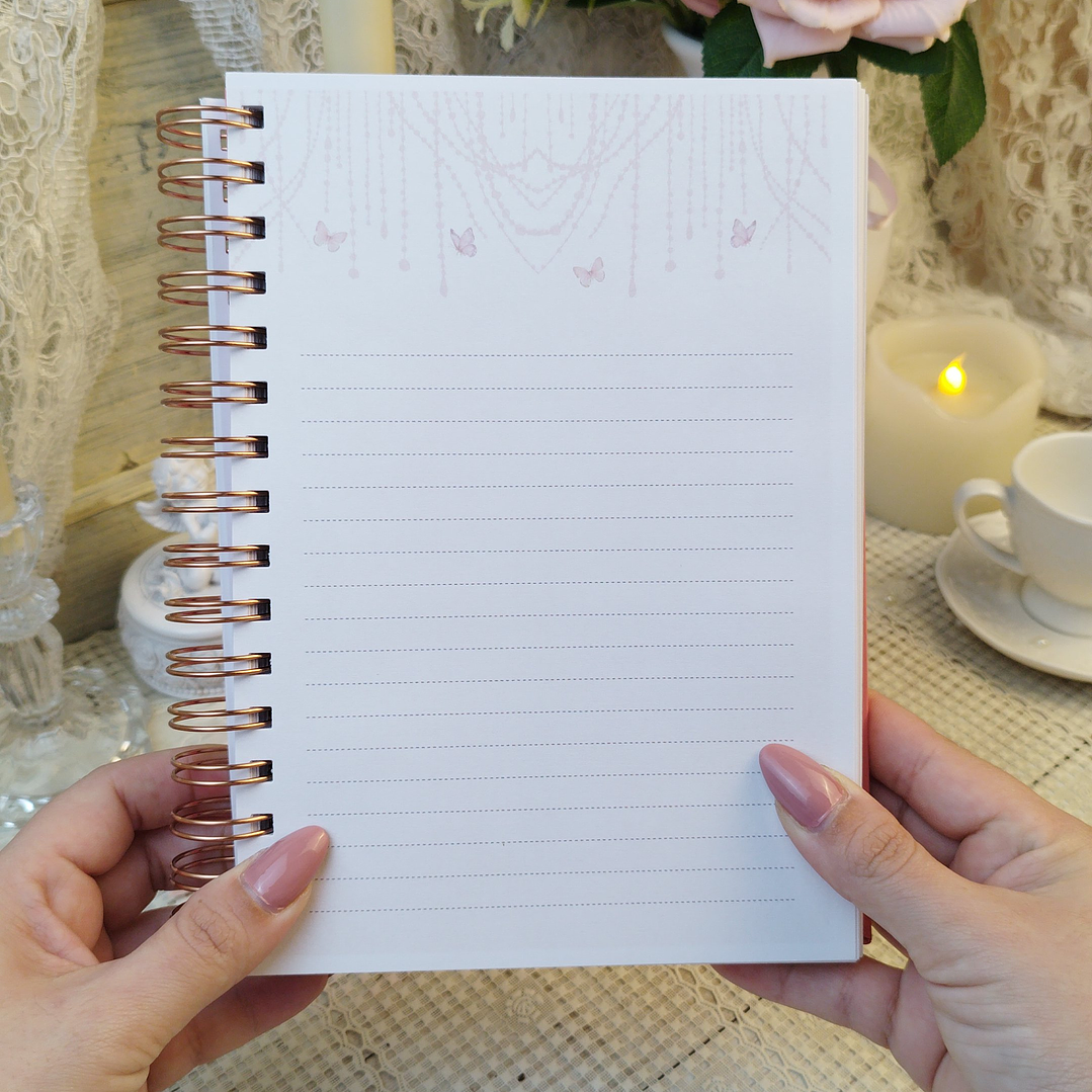 Arquivo Diario Coleção Laços e Rosas Wireo 8