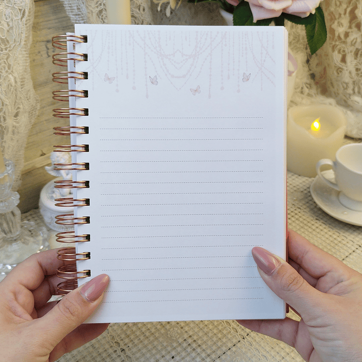 Arquivo Diario Coleção Laços e Rosas Wireo 8