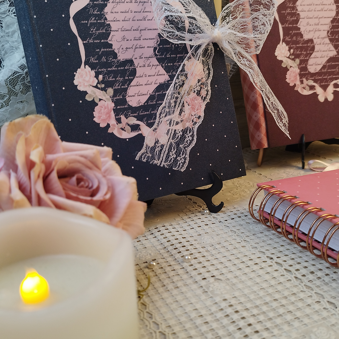 Arquivo Diario Coleção Laços e Rosas Wireo 12