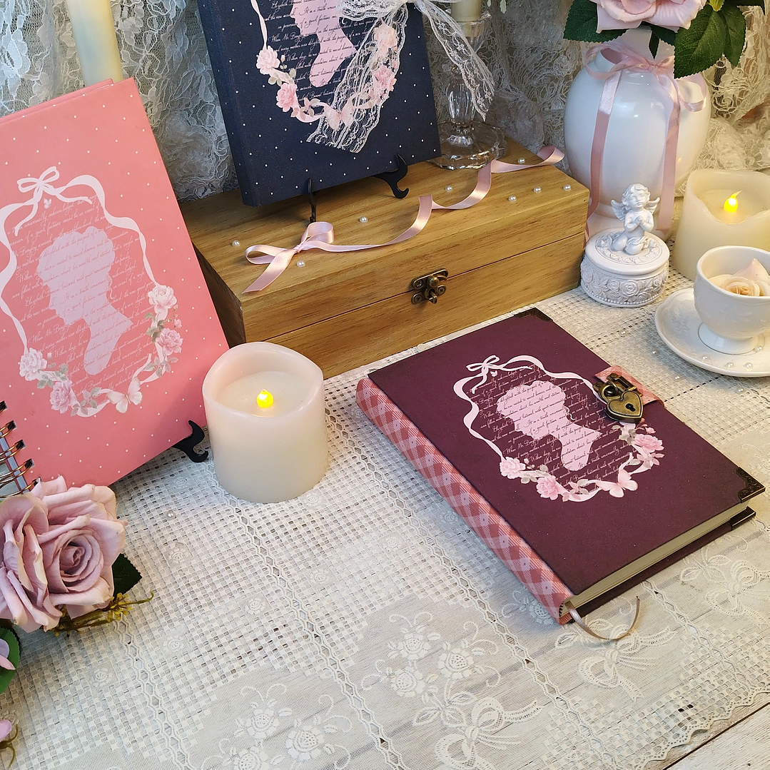 Arquivo Diario Coleção Laços e Rosas Wireo 13