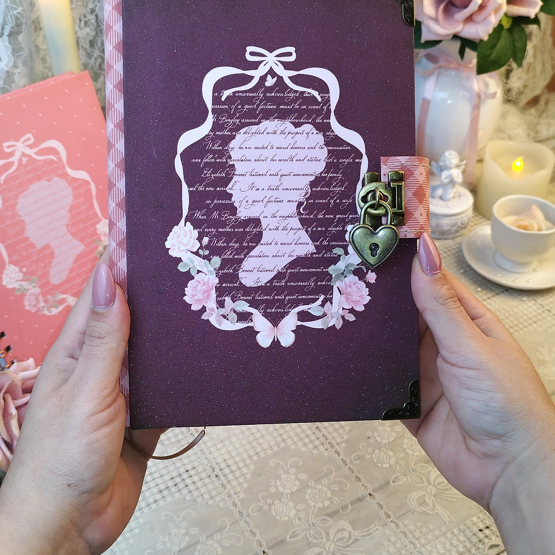 Arquivo Diario Coleção Laços e Rosas Wireo 14