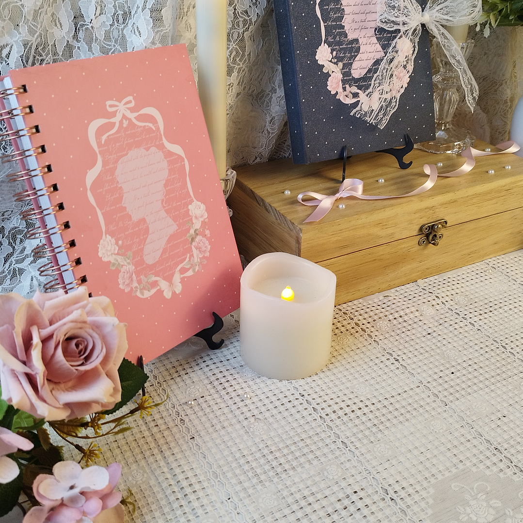 Arquivo Diario Coleção Laços e Rosas Wireo 15