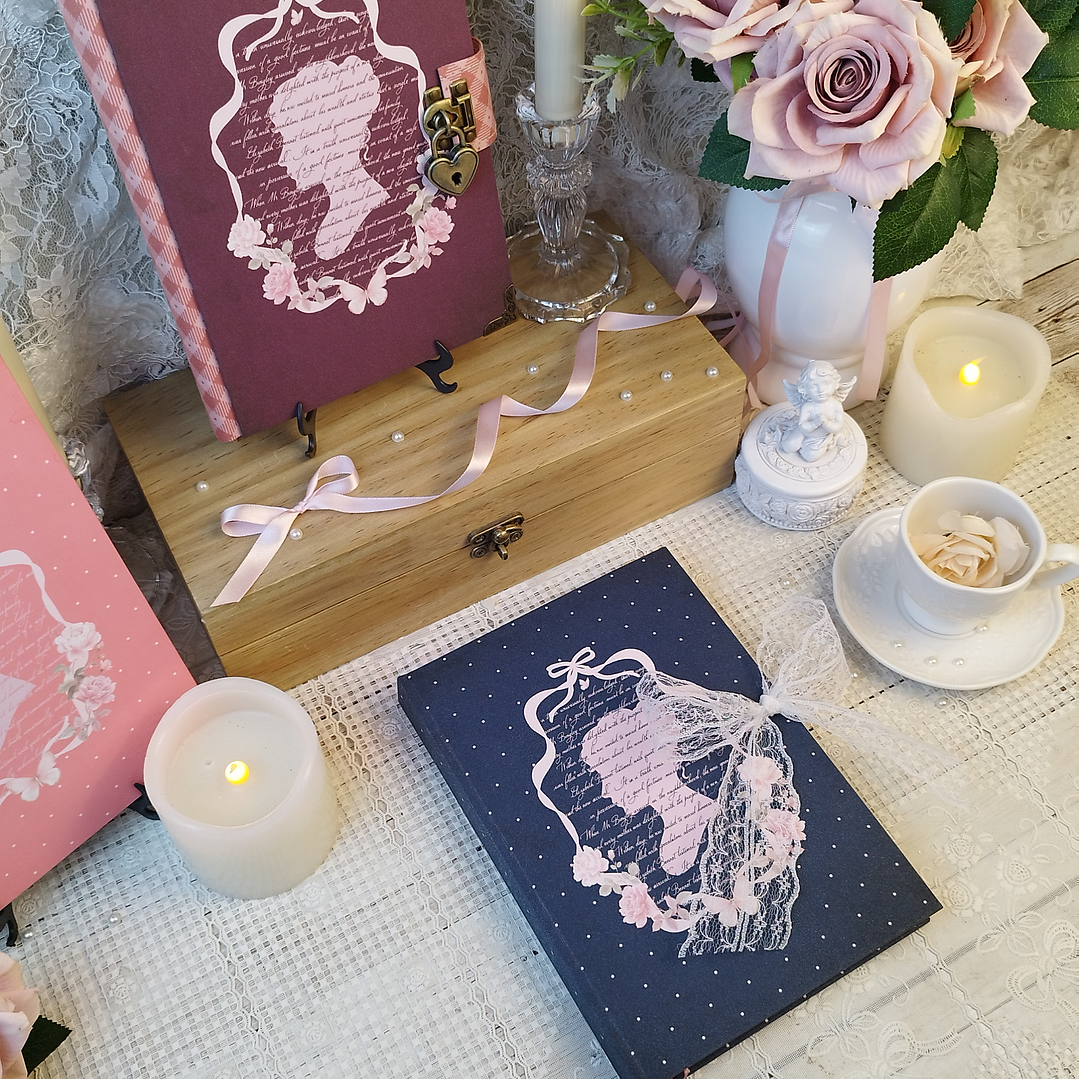 Arquivo Diario Coleção Laços e Rosas Wireo 17