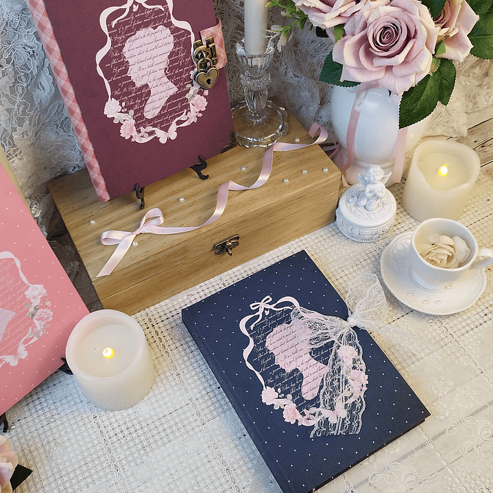 Arquivo Diario Coleção Laços e Rosas Wireo 17