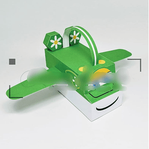 Arquivo de Corte Avião Verde 