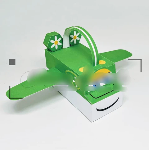 Arquivo de Corte Avião Verde 