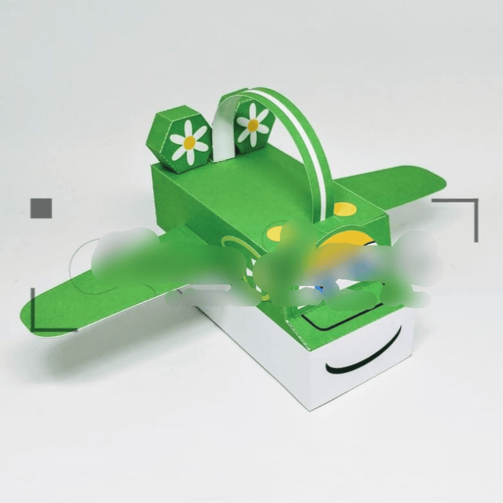 Arquivo de Corte Avião Verde  1