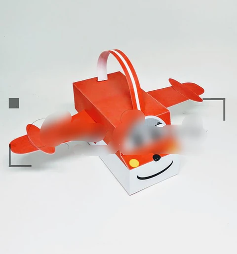 Arquivo de Corte Avião Vermelho 