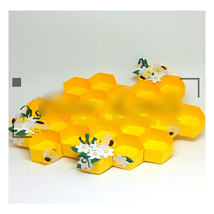 Arquivo de corte Bandeja Favo de Mel 