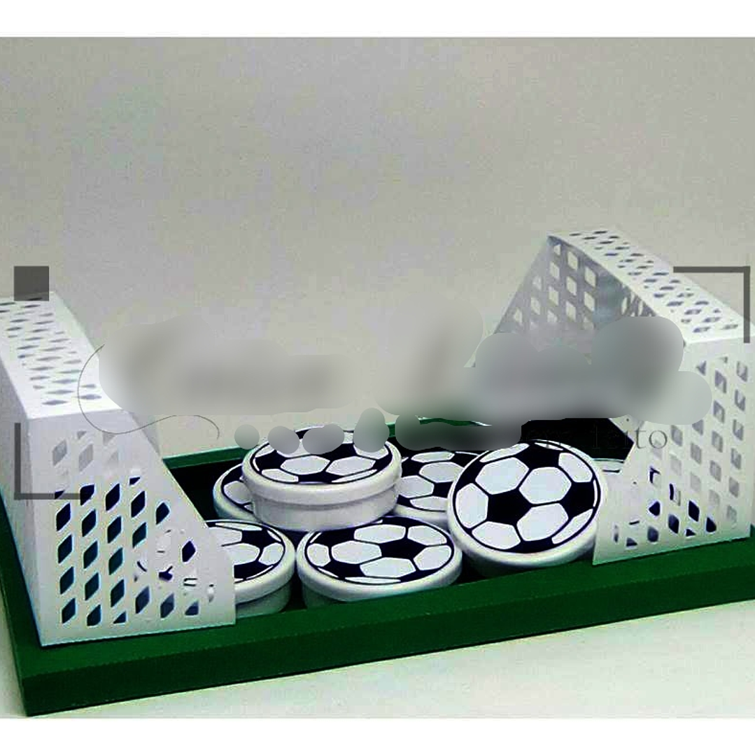 Arquivo de Corte Bandeja Traves de Futebol 1